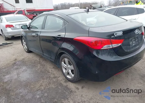 2013 Hyundai Elantra Gls из США, поврежденный, VIN KMHDH4AE4DU880612